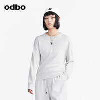 odbo 2022年新款  休閒氣質長袖衛衣 女  上衣