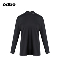【商場同款】odbo/歐迪比歐專櫃同款設計師品牌長袖修身針織衫女