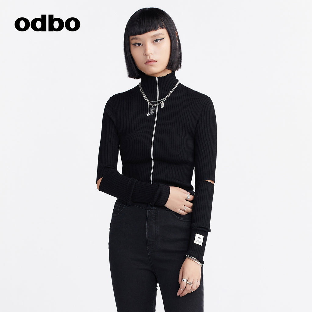 【商場同款】heardbyodbo潮牌羊毛針織衫女秋冬2022新款時尚毛衣