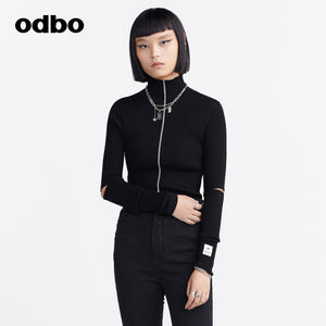 【商場同款】heardbyodbo潮牌羊毛針織衫女秋冬2022新款時尚毛衣