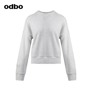 odbo 2022年新款  休閒氣質長袖衛衣 女  上衣