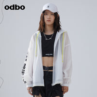 Heardbyodbo潮牌運動風薄款透氣短外套女2022年新款百搭防風上衣