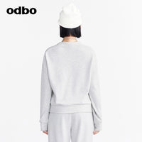odbo 2022年新款  休閒氣質長袖衛衣 女  上衣